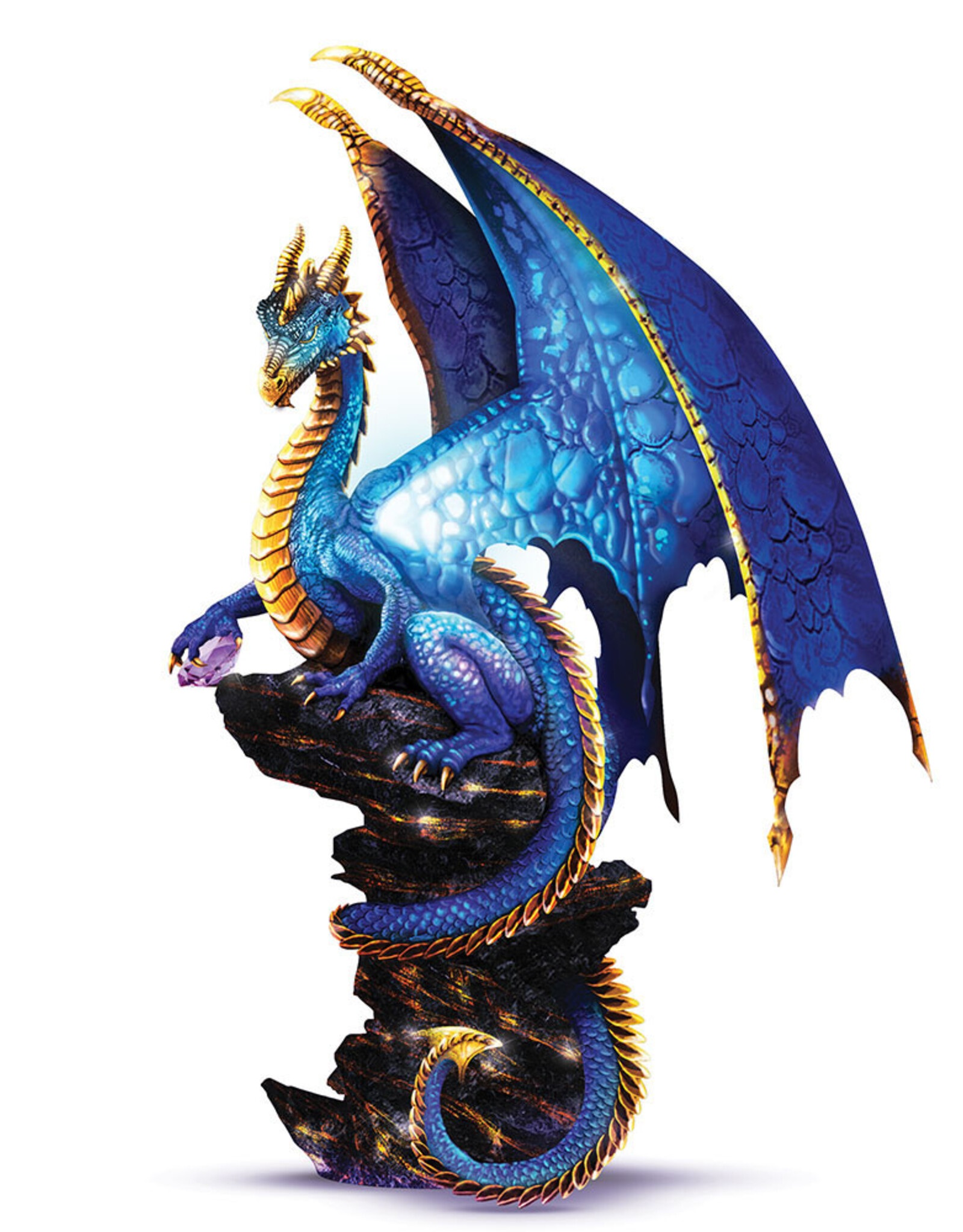 ILLUMINATED DRAGON SCULPTURE