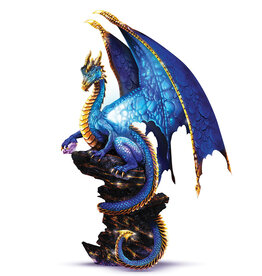 ILLUMINATED DRAGON SCULPTURE