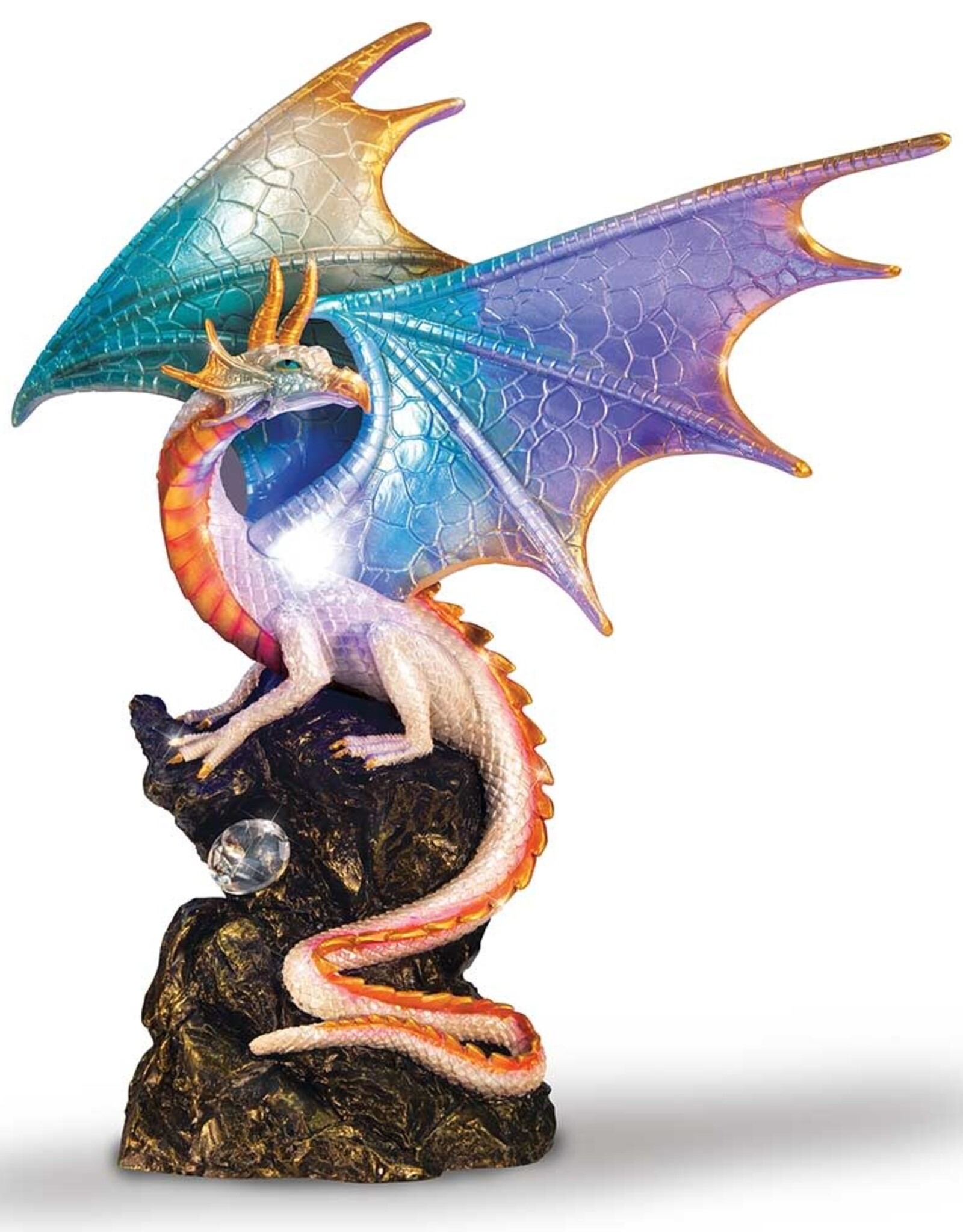 ILLUMINATED DRAGON SCULPTURE