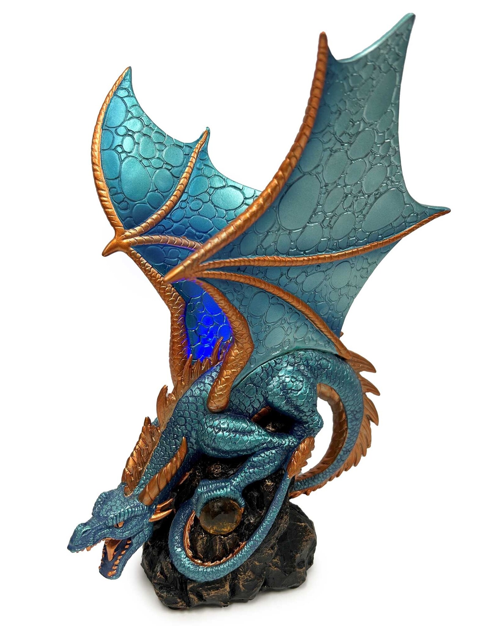 ILLUMINATED DRAGON SCULPTURE