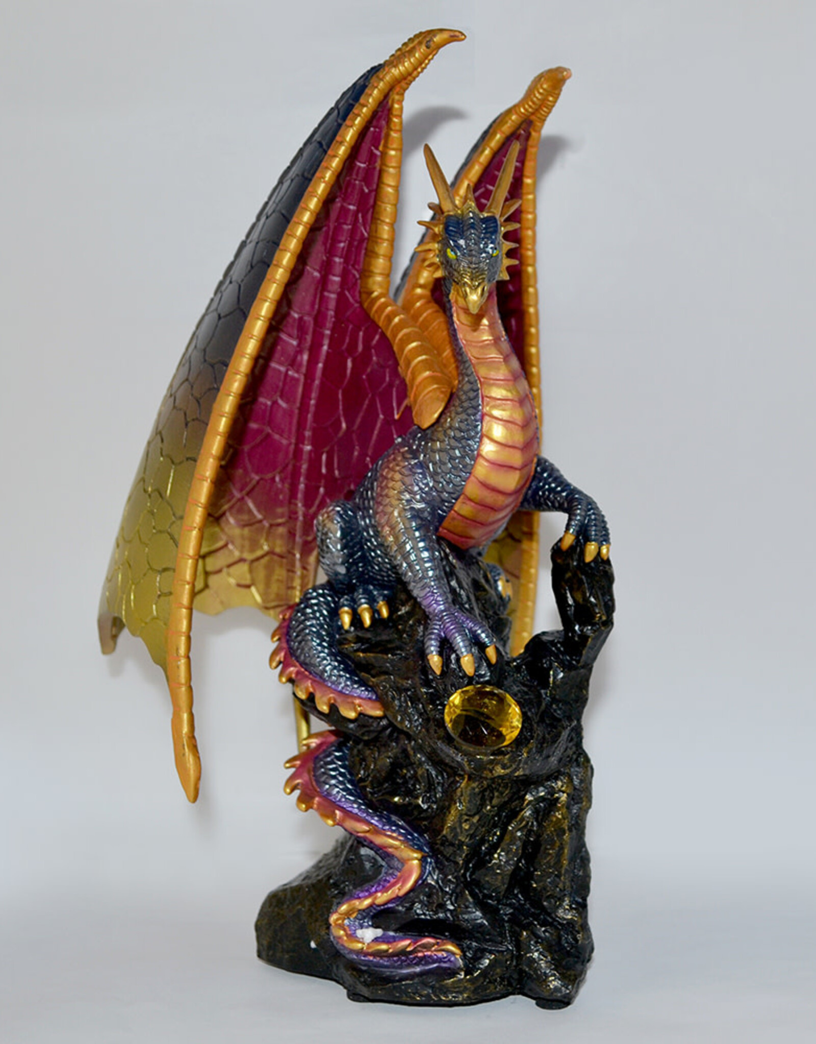 ILLUMINATED DRAGON SCULPTURE