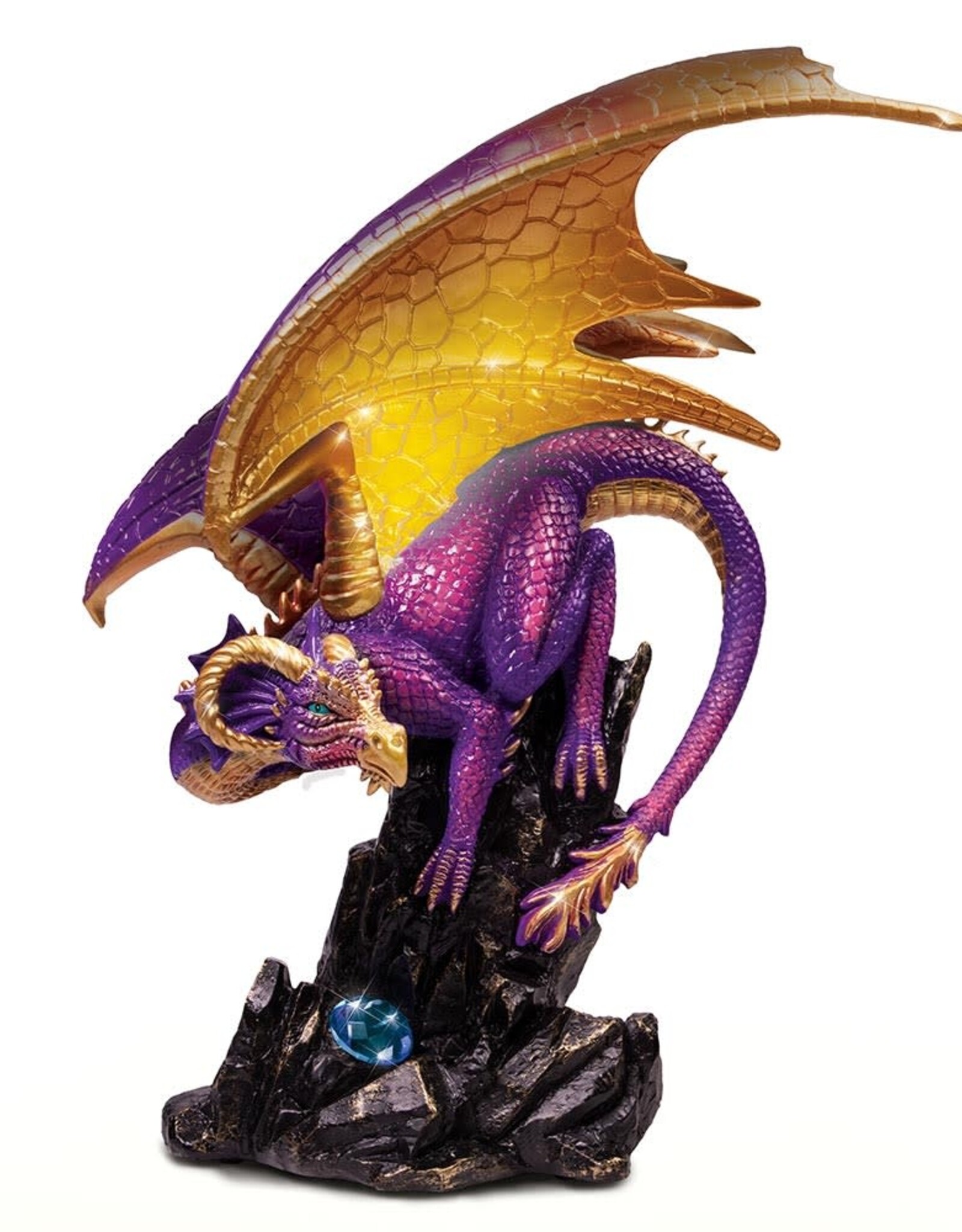 ILLUMINATED DRAGON SCULPTURE