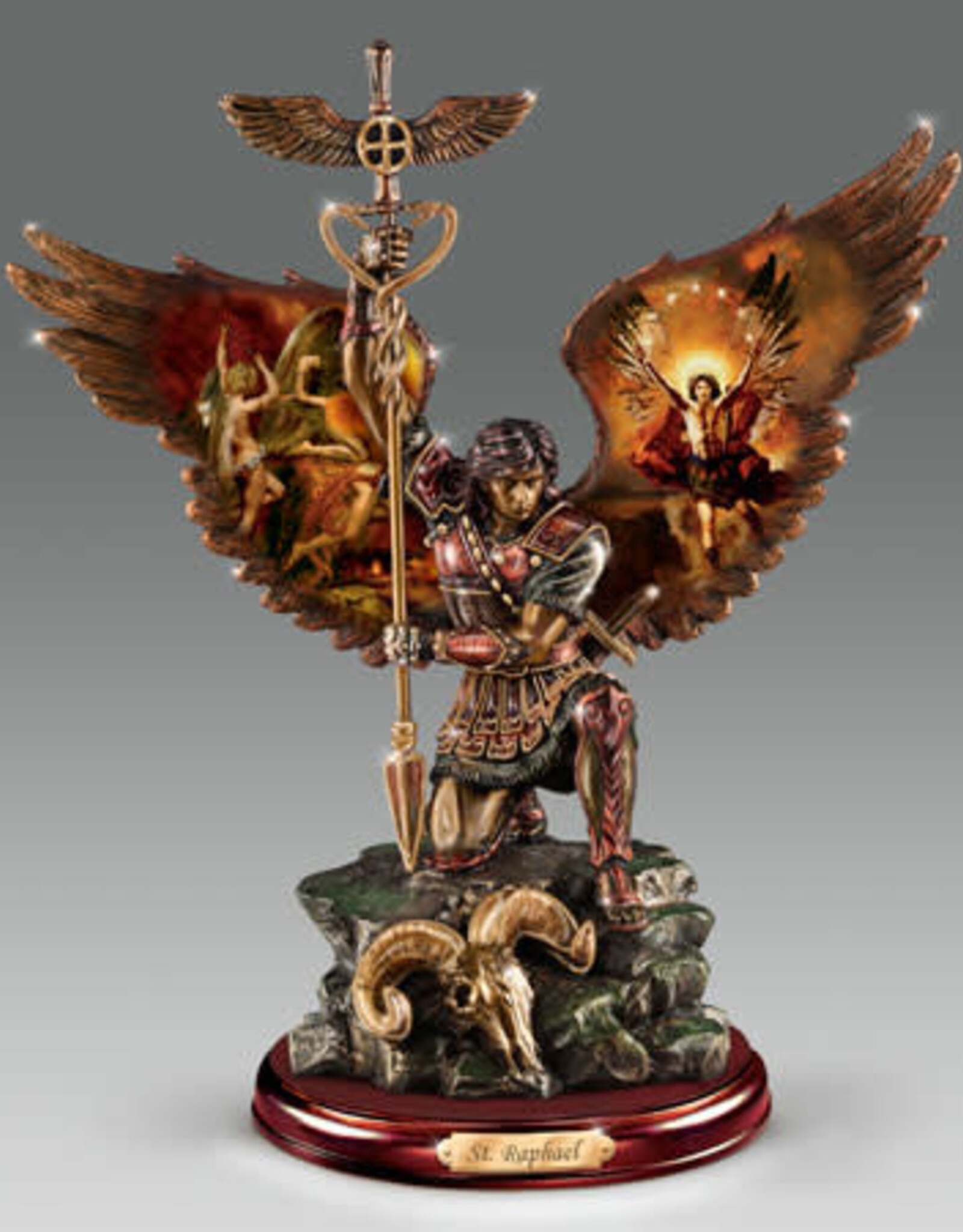 ARCHANGELS OF LIGHT BRONZE SCULPTURE