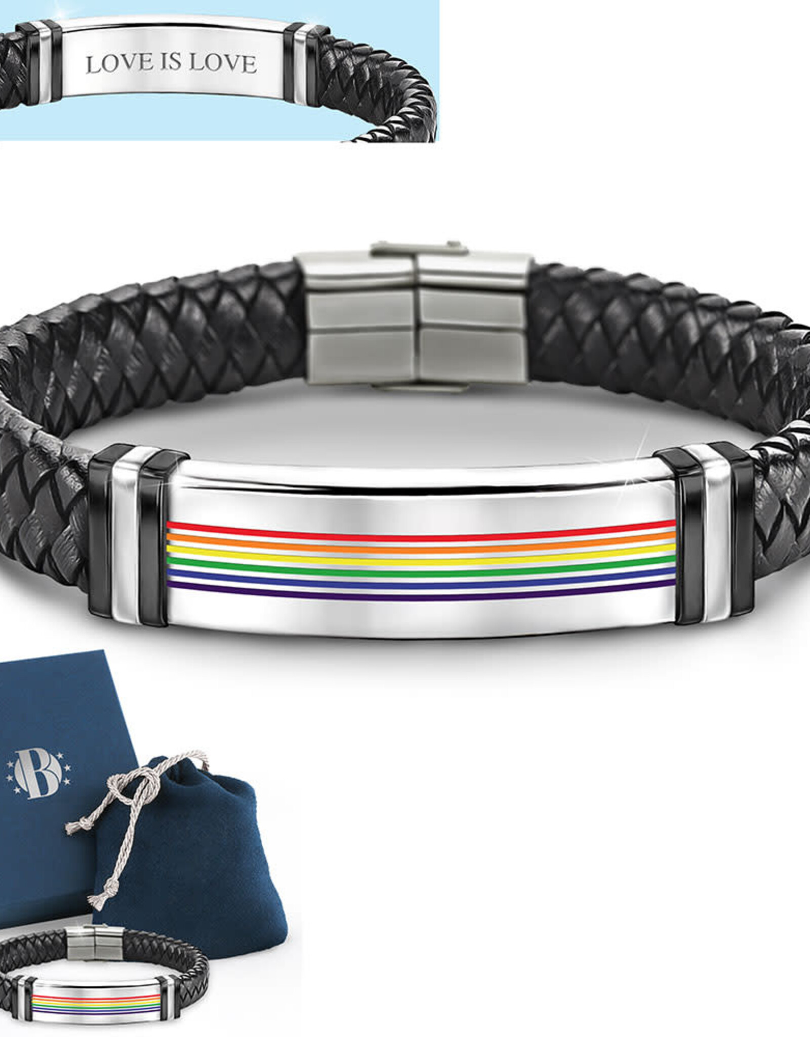 LOVE IS LOVE BRACELET