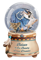 MYSTICAL DREAMS GLITTER GLOBE