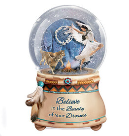 MYSTICAL DREAMS GLITTER GLOBE