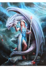 Dragon Mage Canvas Print 7.5 X 9.8"