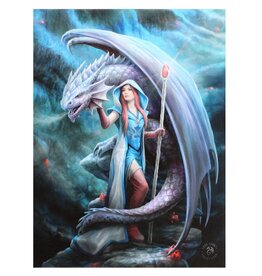Dragon Mage Canvas Print 7.5 X 9.8"