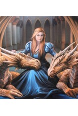 Canvas Print 7.5 x 9.8" Ready to hang Anne Stokes