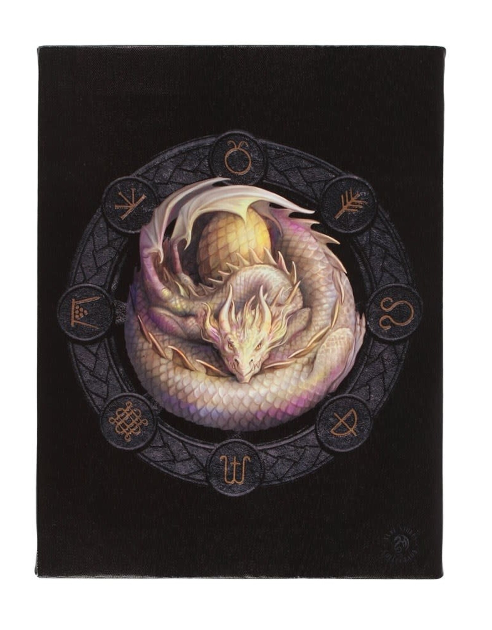 Canvas Print 7.5 x 9.8" Ready to hang Anne Stokes