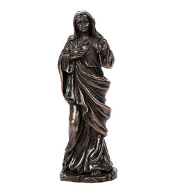Immaculate Heart of Mary Figurine 1 3/8" x 1 3/8" x 4 1/4