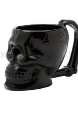 Mug Skull Black 4" High
