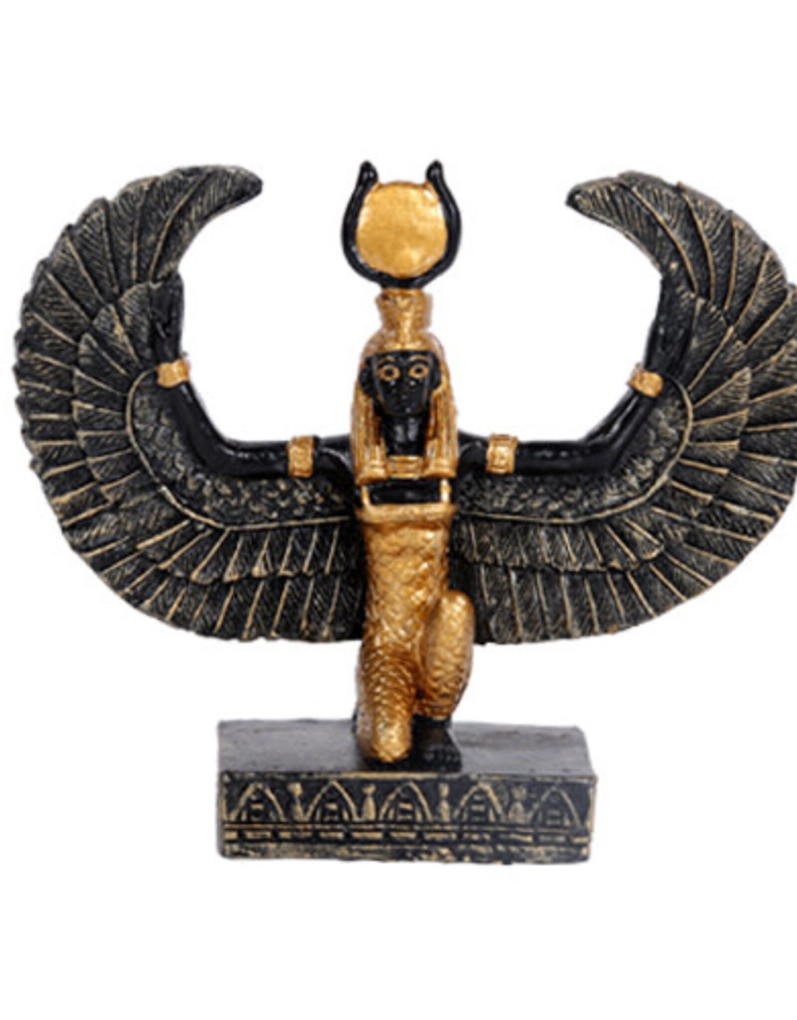 Small Isis Open Wings 1 3/4" x 1" x 2 3/4