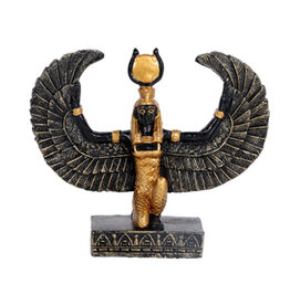 Small Isis Open Wings 1 3/4" x 1" x 2 3/4 Small Isis Open Wings 1 3/4" x 1" x 2 3/4