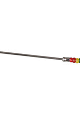 CANDLE SNUFFER-CHAKRAS BEADS-11″L