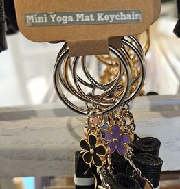 Mini Yoga Keychain - Locally Made