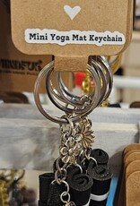 Mini Yoga Keychain - Locally Made