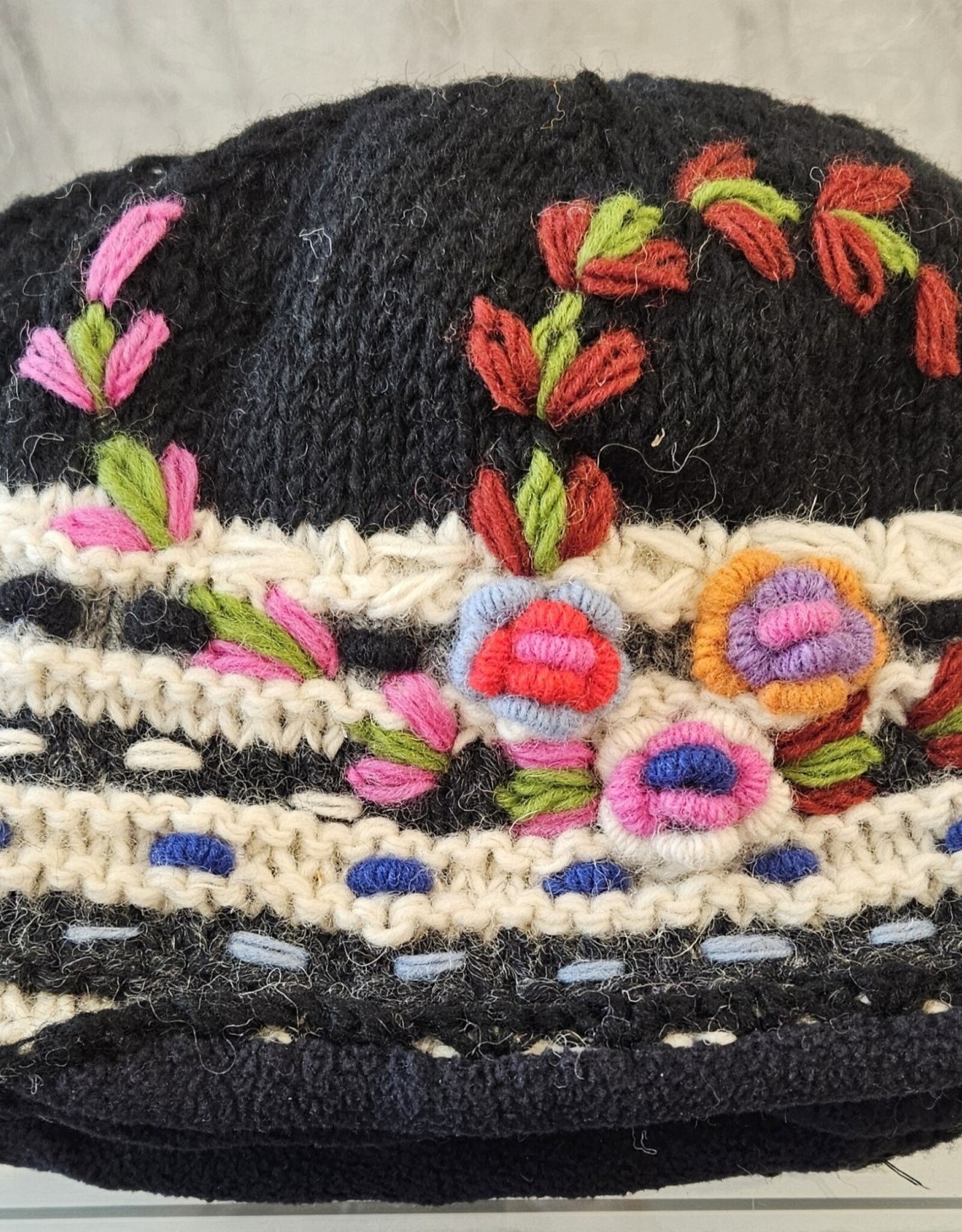 Organic Wool Hand Knitted Hats - Fair Trade
