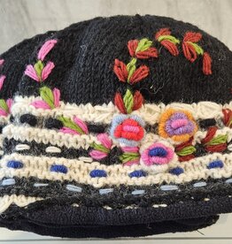 Organic Wool Hand Knitted Hats - Fair Trade