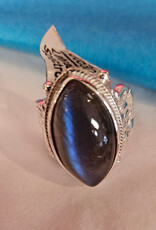 Labradorite Bacchus Ring