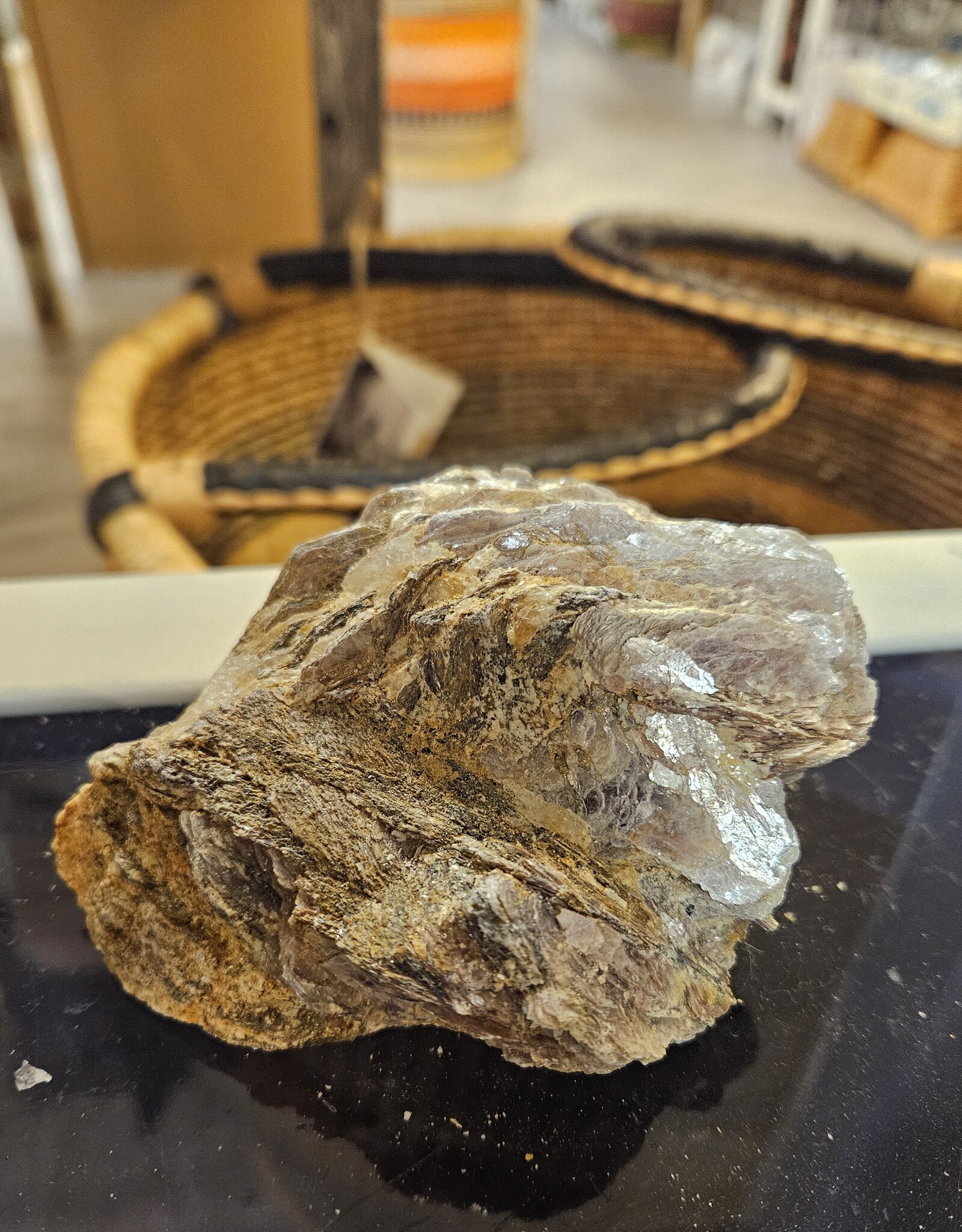 Lepidolite Mica - raw chunk