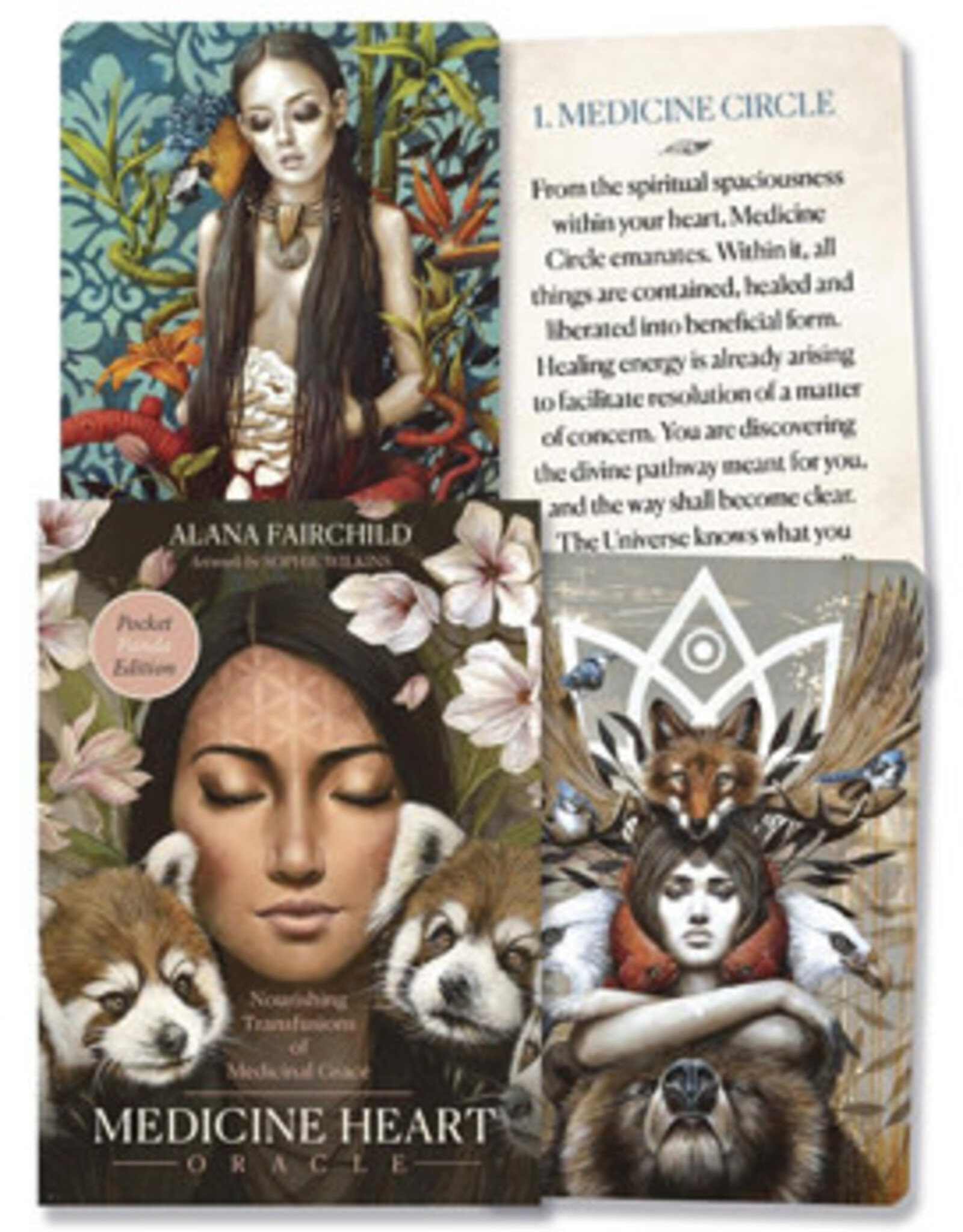 Medicine Heart Oracle Deck Pocket Panda Edition