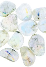 AURA QUARTZ – TUMBLED STONE – ANGEL WHITE