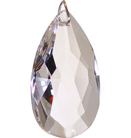 CLEAR CRYSTAL/TEARDROP-50MM