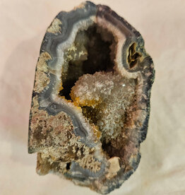 Palm Quartz Druzy Cave