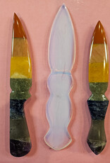 Athame - 1 Piece - Chakra or Opalite
