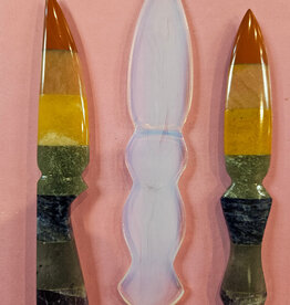 Athame - 1 Piece - Chakra or Opalite