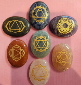 Chakra Thumbstone Set
