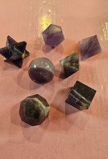 Amethyst Sacred Geometry Set