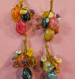 Grape Design Crystal Car Hangers