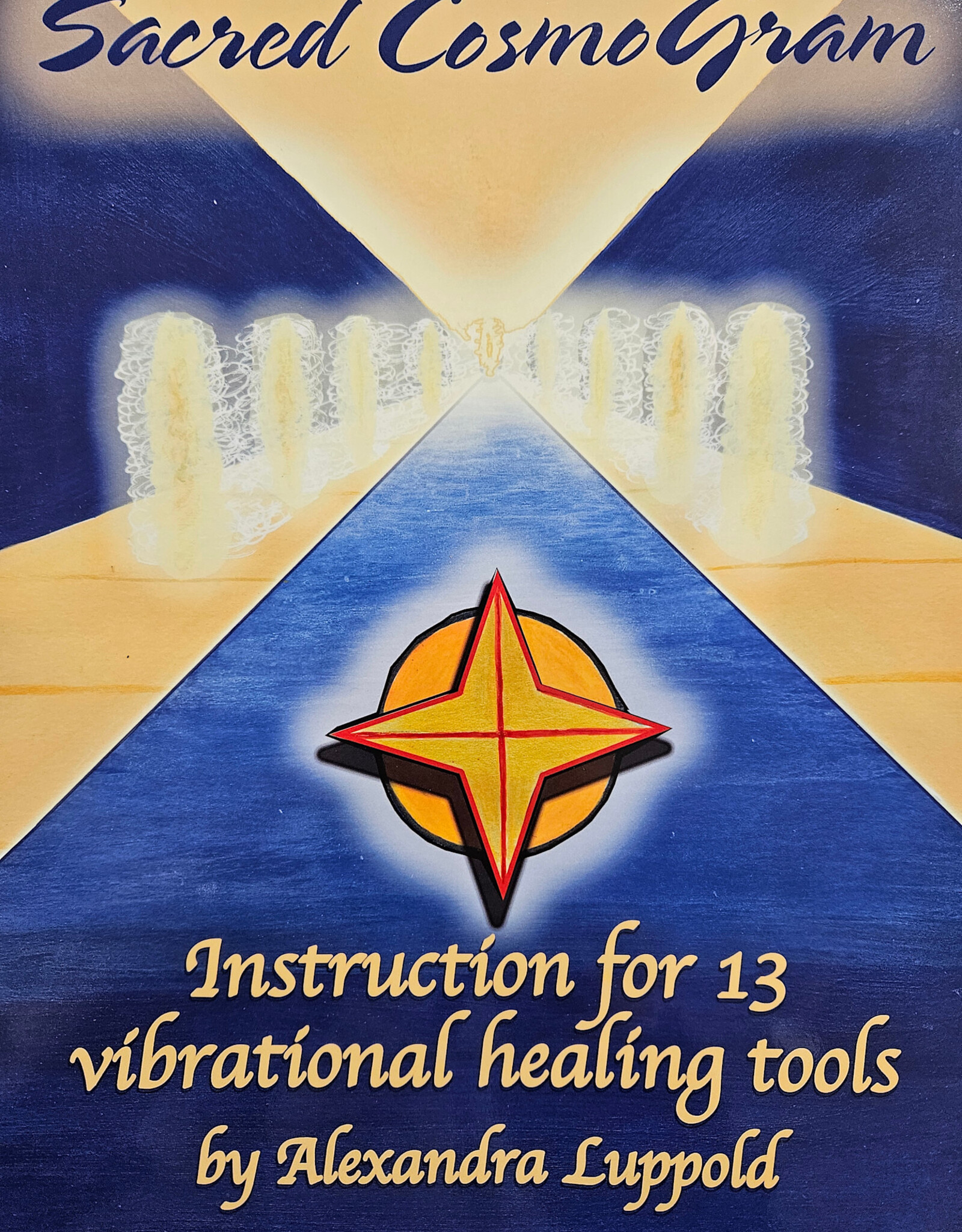 Sacred CosmoGram Vibrational Healing Tools Book - Local Author Alexandra