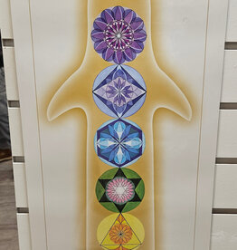 CosmoGram Chakra System Dolphin Poster - Local Author Alexandra