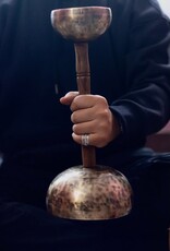 7 Metal Double Chalice Tibetan Singing Bowl