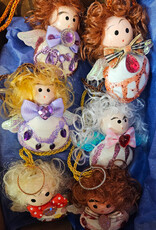 Locally Made Shell Painted Angel - Purplerose Creations