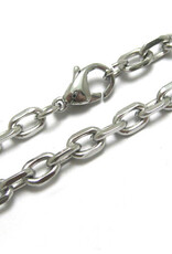 Chain Beveled Link - Stainless Steel
