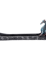 Incense Holder Dragon Vessel 12 1/4" x 2 1/8" x 3 3/4"