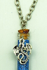 Necklace on Glitter Bottle