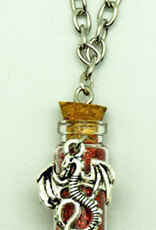 Necklace on Glitter Bottle