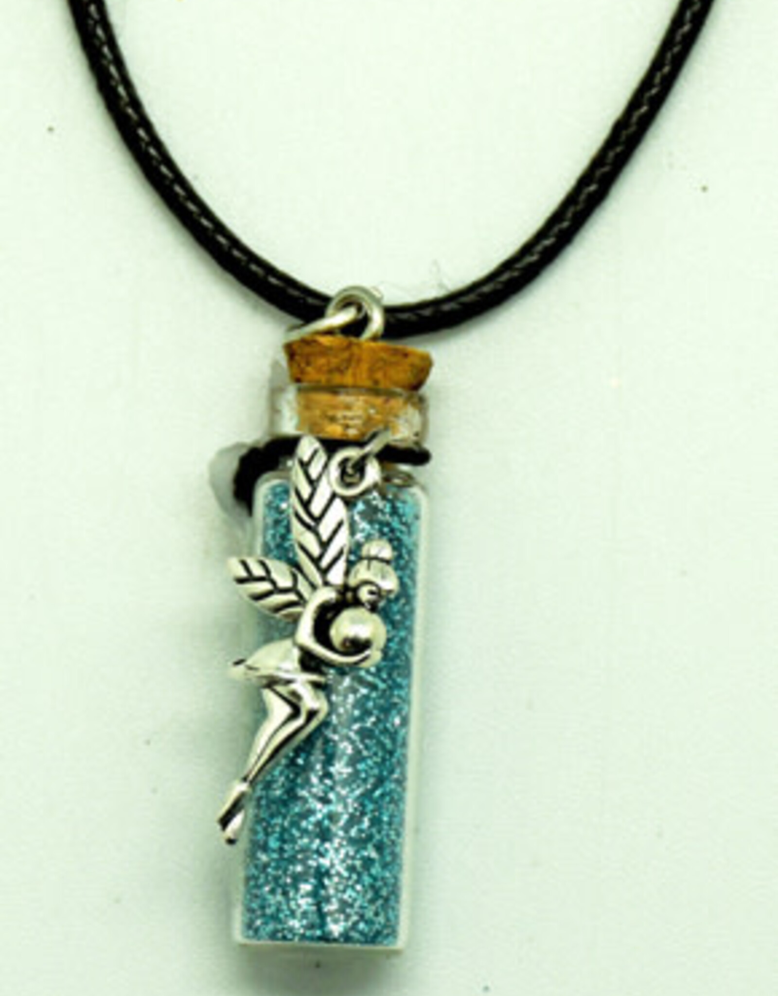 Necklace on Glitter Bottle