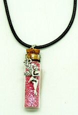 Necklace on Glitter Bottle
