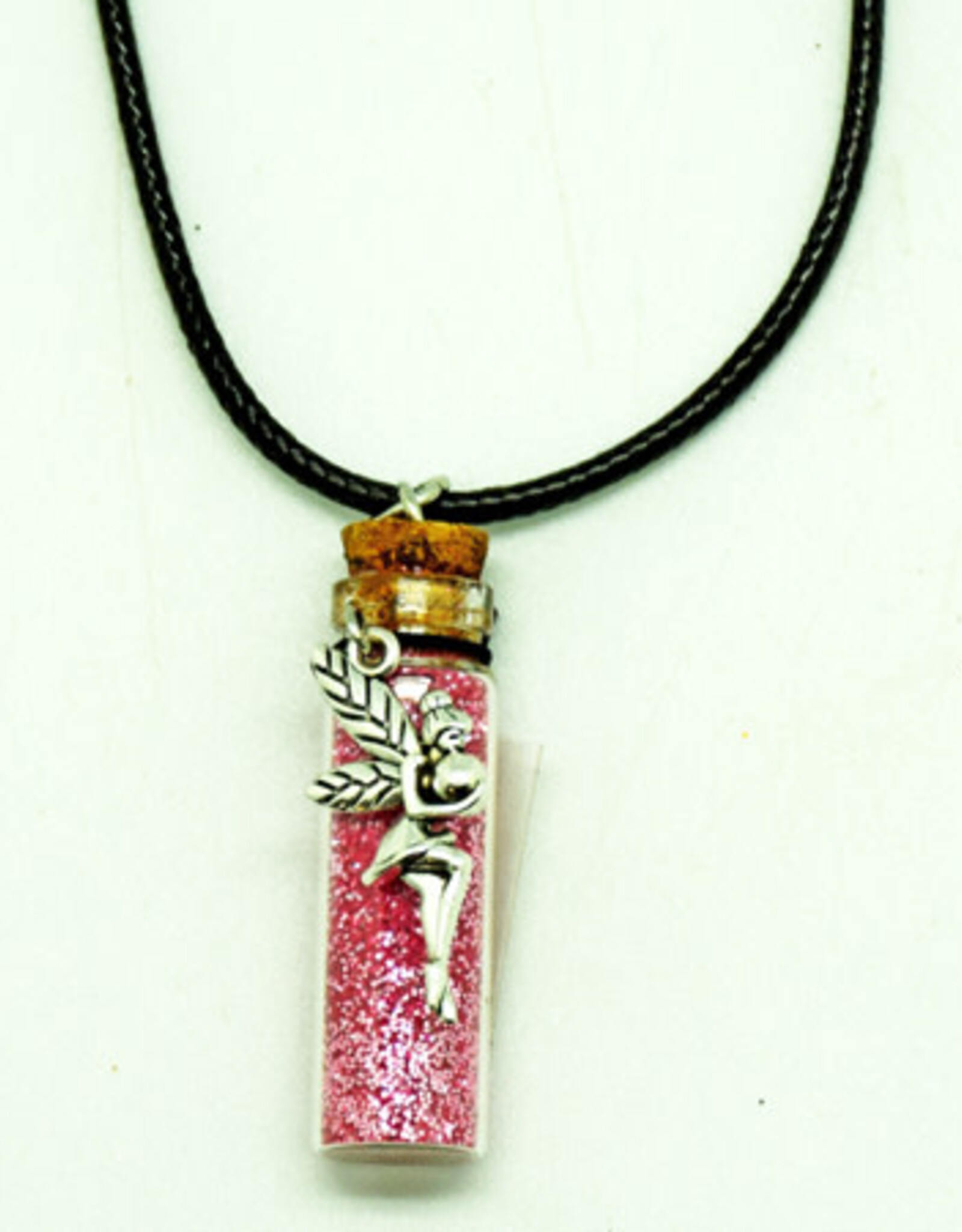 Necklace on Glitter Bottle