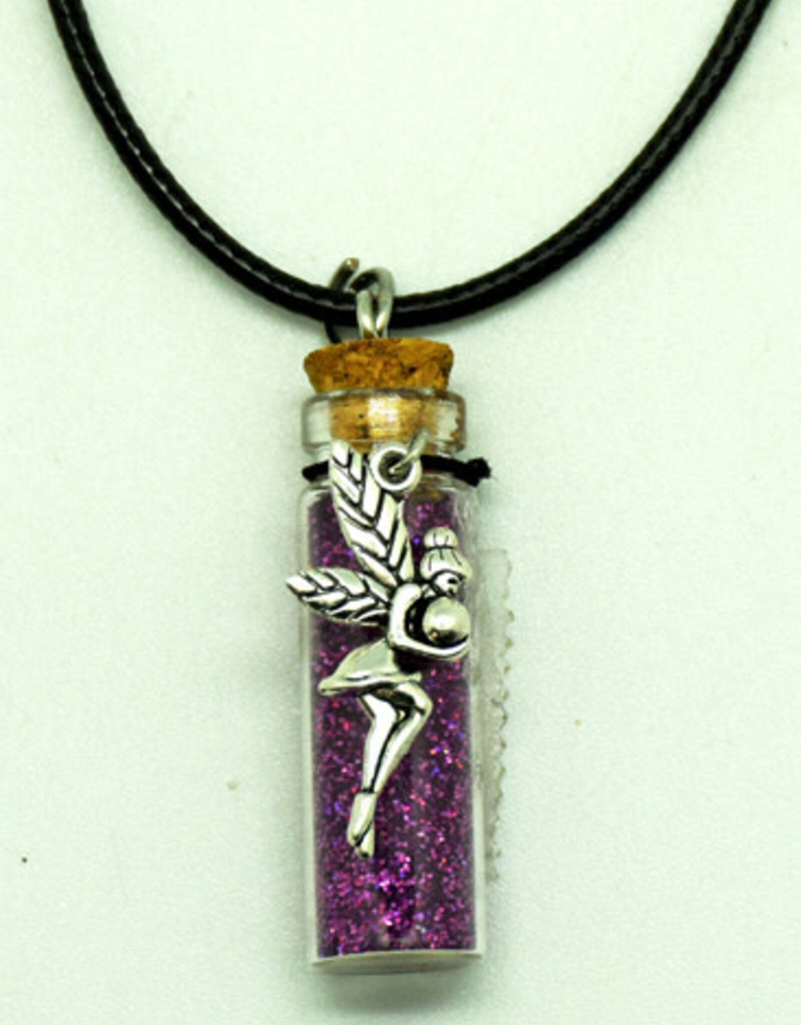 Necklace on Glitter Bottle