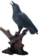 Raven Statue L: 6.25" x W: 4" x H: 8.25"