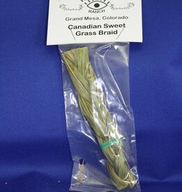 Sweetgrass Braid Mini - Trim braid into shell or pot to burn for balance and harmony.