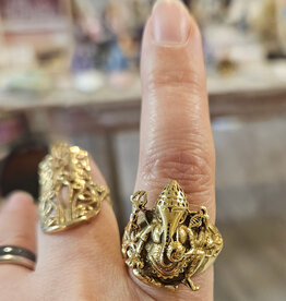 Brass Ring Ganesha