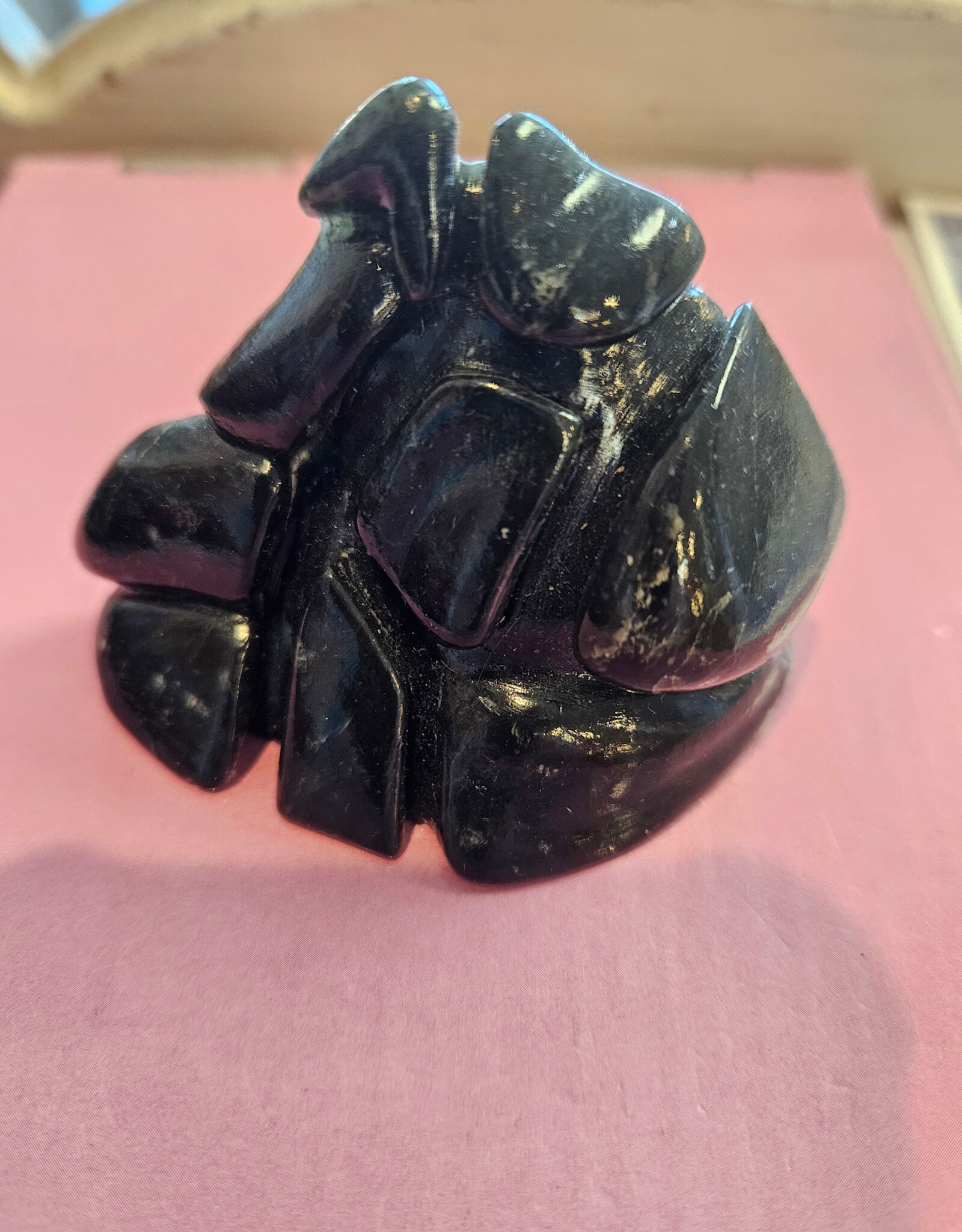 Locally Carved Soapstone Figures Assorted. Styles Cameron Flowers